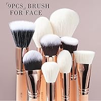 BEILI 30-Piece Pink Vegan Makeup Brush Set — image 3