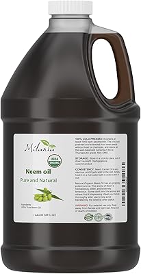 Milania Premium Organic Neem Oil Virgin 1 Gallon