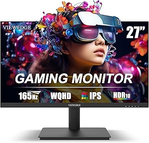 Viewedge CS27QK 27-inch 1440p 165Hz Gaming Monitor Review