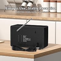 LEOTEC Retro AM FM Radio Bluetooth Speaker — image 4