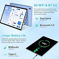 JUEDUR R900 Android 14 Tablet, 22GB RAM, 128GB Storage, 10.1-inch Display — image 6