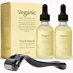 Veganic Natural Hair Growth Oil Kit