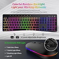 EarlyLit CK230GL Wireless Keyboard and Mouse Combo — image 3