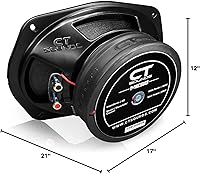 CT Sounds Meso 6x9” 400W 2-Way Coaxial Car Speakers — image 7
