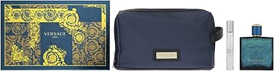 Gianni Versace Eros 3 Pc. Gift Set for Men