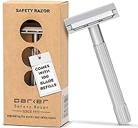 Parker Safety Razor SoloEdge Single Edge Razor with 100 Blades — image 1