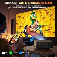 DBPOWER E2 Smart Projector — image 6