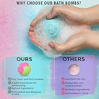 Mineral Me California Bath Bombs for Women Relaxing with Inspirational Messages - 12 Pack — image 4