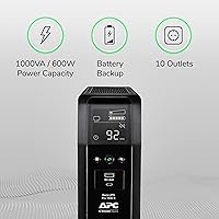 APC BR1000MS 1000VA Sine Wave UPS Battery Backup — image 5