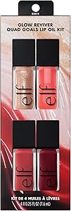 e.l.f. Glow Reviver Quad Goals Lip Oil Kit Review