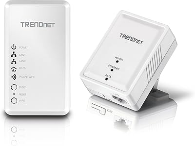 TRENDnet Powerline 500 AV Kit with Wi-Fi Extender