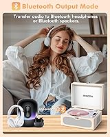 MANGOSTAN CD-003CT Vintage Suitcase Portable CD Player — image 3