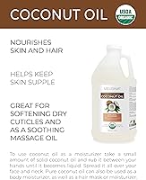 Velona USDA Certified Organic Extra Virgin Coconut Oil 128 Fl Oz — image 2