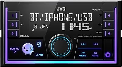 JVC KW-SX88BT Bluetooth Double Din Car Stereo