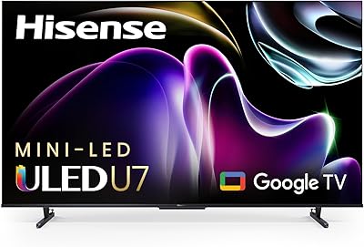 Hisense 75-Inch U7 Series Mini-LED ULED 4K UHD Smart TV