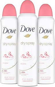 Dove Antiperspirant Deodorant Rose Petals 3.8oz 3 Count Review