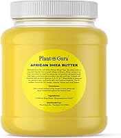 Plant Guru Raw African Shea Butter 3 lbs. Bulk - 100% Pure Natural Unrefined Yellow Grade A — image 1