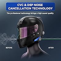 LEXIN G2P Motorcycle Helmet Bluetooth Headset — image 4