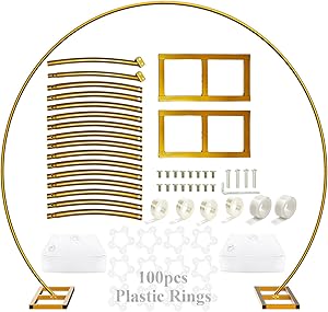 LANGXUN 9ft Metal Circle Balloon Arch Stand Review