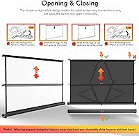 Tecdigbo 40-inch Portable Projection Screen — image 4