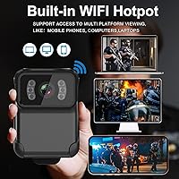 WEIIBDIE CS02 1080P Body Camera with Night Vision and 64GB Memory Card — image 7