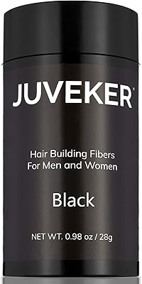 JUVEKER Hair Building Fibers 28g - Black