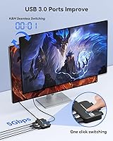 Viagkiki KVM Switch 1 Monitor 2 Computers — image 4