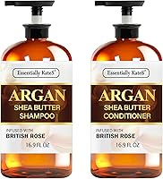 Essentially KateS Argan Shea Butter Shampoo and Conditioner Set, 16 Fl Oz — image 1