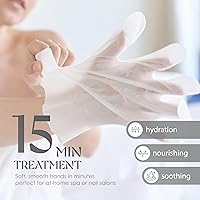 Innerest 24 Pairs Derma Beauty Hand Mask Gloves - Shea Butter — image 5