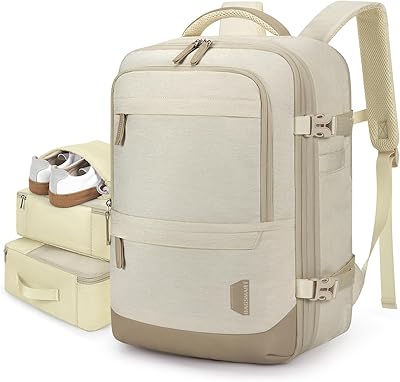 BAGSMART 37L Expandable Carry-On Travel Backpack