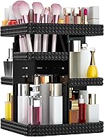 BOCONY Rotating Makeup Organizer - Black — image 1