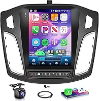 Podofo 4G+64G Vertical Android Car Stereo Radio — image 1