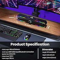 Tylubio ST200 PC Soundbar — image 6