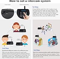 Wuloo WL888 Wireless Intercom System 2 Stations — image 6