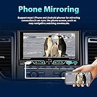 Alondy PAX-7625W Double Din Car Stereo with Wireless Apple CarPlay/Android Auto — image 6