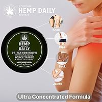 Earthly Body Premium Hemp Extract Daily Triple Strength Intensive Cream Classic Mint 1.7oz — image 4
