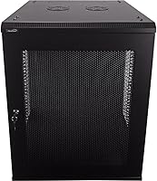 NavePoint 15U Deluxe IT Wallmount Cabinet Enclosure — image 1