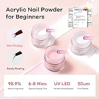 Glamonade Acrylic Nail Kit with 48W Nail Lamp and Drill — image 4