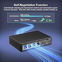 VIMIN 6-Port 2.5G Unmanaged Network Switch — image 3