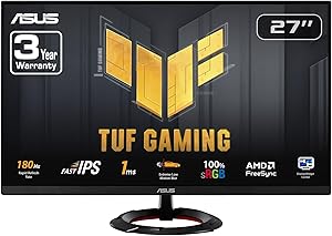 ASUS TUF Gaming VG279Q3R 27-inch 1080p Monitor