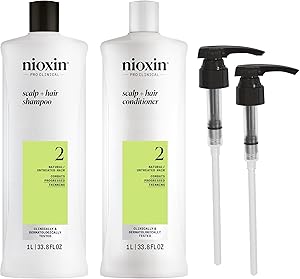 Nioxin Shampoo & Conditioner Liter Duo Set - Systems 1-4 Review