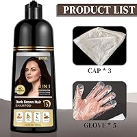 Ivnil Dark Brown Hair Dye Shampoo 3-in-1 — image 7