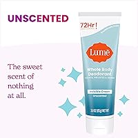 Lume Whole Body Deodorant Unscented 3oz (Pack of 2) — image 4