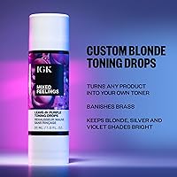 IGK Mixed Feelings Leave-In Blonde Toning Drops 1 Oz — image 2