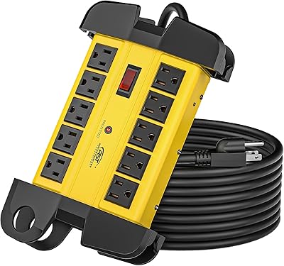CRST LTS-10TS 10-Outlet Power Strip
