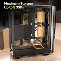 Okinos Cypress 5 AIR Oak Wood ATX PC Case — image 8
