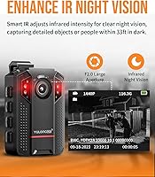 YULONGDT 128GB Full HD 1440P Body Camera — image 3