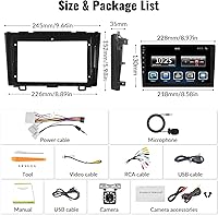 Zomolither Car Stereo MP5 Player for Honda CRV 2007-2011 — image 8