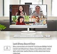 HP 27-inch All-in-One Desktop PC, Ryzen 5 7520U, 8GB RAM, 512GB SSD — image 10