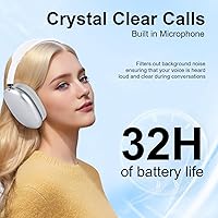 Awrotye P9 Bluetooth Over-Ear Headphones — image 3